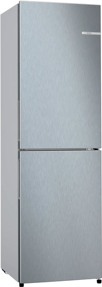 Bosch KGN27NLEAG Series 2 No Frost Fridge Freezer, 50/50, Stainless Steel, E Rated