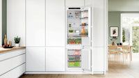 Bosch KIN96VFD0 Series 4 No Frost Integrated Fridge Freezer, Fixed Hinge, 70/30, D Rated