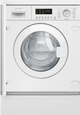 Neff V6540X3GB Integrated Washer Dryer, 7kg/4kg, 1400 Spin, White, E Rated