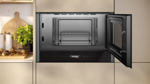 Neff NR4GR31G1B N70 Built-In Microwave with Grill, Graphite Grey