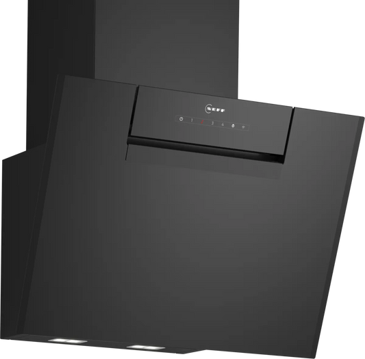 Neff D65IFN1S0B N50 60cm Chimney Cooker Hood, Black, A+ Rated