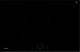 Neff T58FHW1L0 N70 80cm Induction Hob, Black