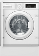 Neff W543BX2GB Integrated Washing Machine, 8kg, 1400 Spin, White, C Rated