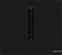 Bosch PVS611B16E Series 4 59cm Vented Hob, Black, B Rated