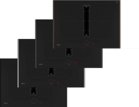 Neff V57YHQ4C0 N70, Induction hob with integrated ventilation system, 70 cm, Flex Design