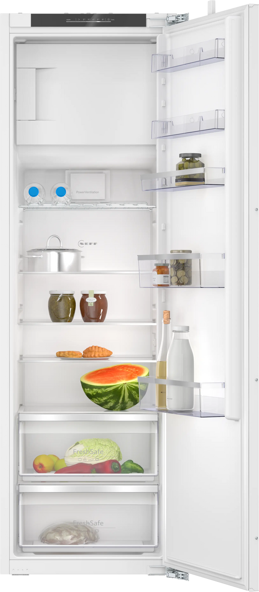 Neff KI2822FE0G N 50 Built-in fridge with freezer section 177.2 x 54.1 cm flat hinge