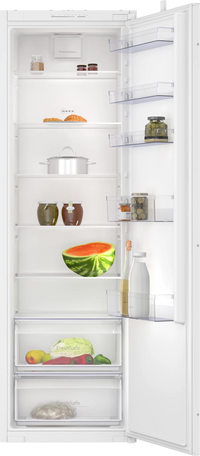 Neff KI1811SE0G N30 Built-In Larder Fridge, Sliding Hinge, E Rated