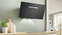 Bosch DWK87FN60B Series 4 80cm Chimney Cooker Hood, Black, A+ Rated