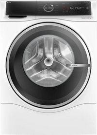 Bosch WNC25410GB Series 8 i-Dos Washer Dryer, 10kg/6kg, 1400 Spin, White, D Rated