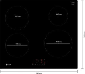 T36FBE1L0, Induction hob