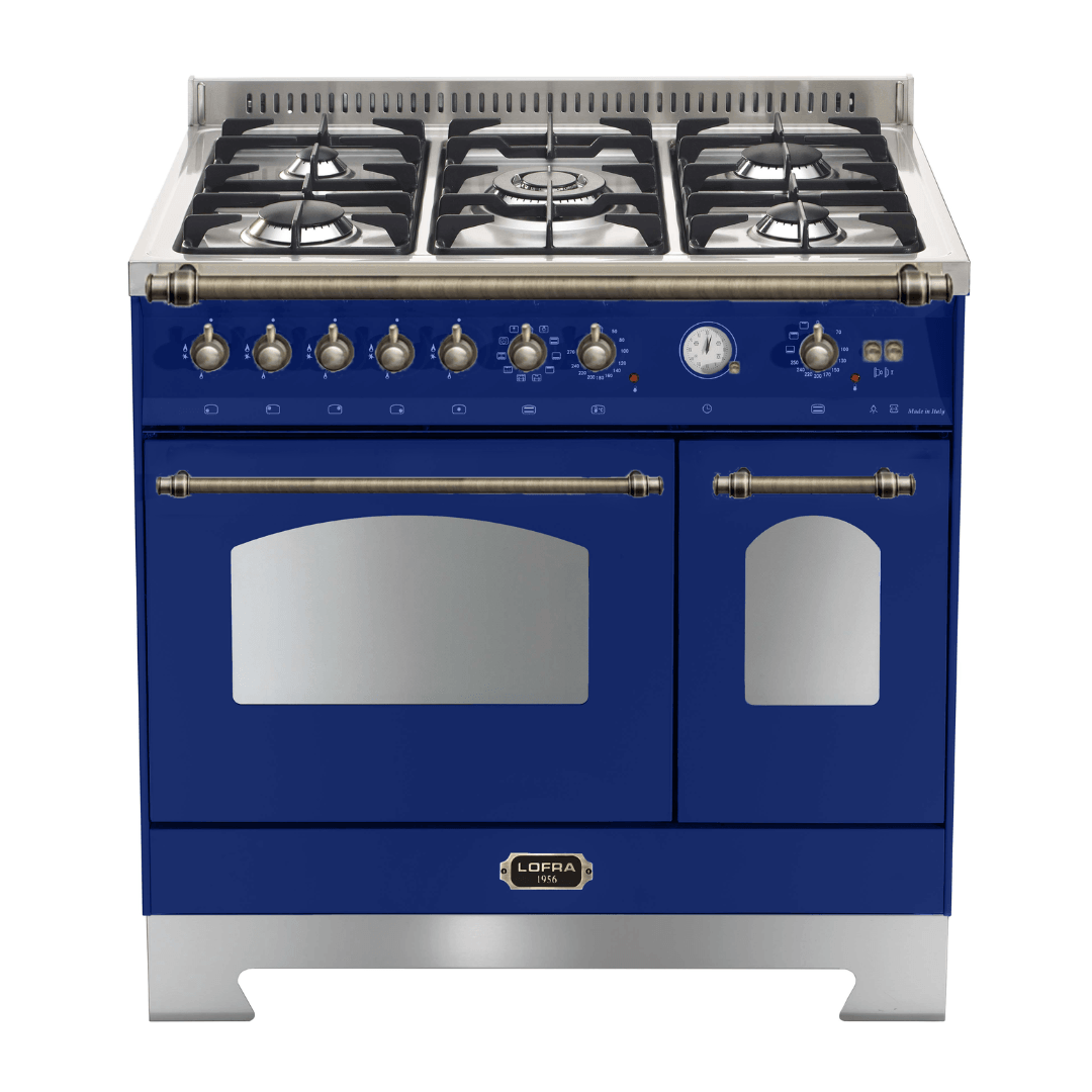 Dolcevita 90 cm Double Electric Oven Dual Fuel Range Cooker