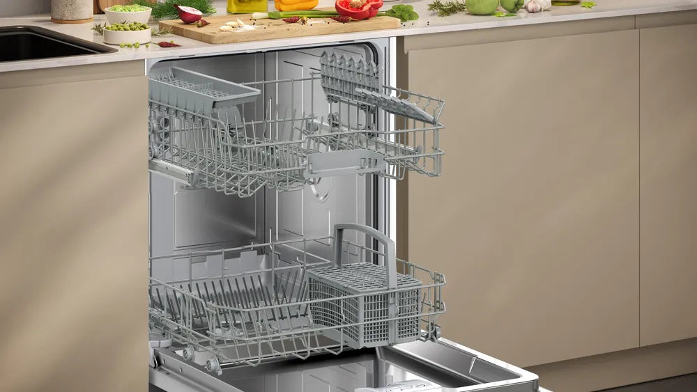 Neff S175HTX06G N50 Fully Integrated Dishwasher, 13 Place Settings, D Rated