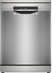 Bosch SMS4EMI06G Series 4 Dishwasher, 14 Place Settings, Silver, B Rated