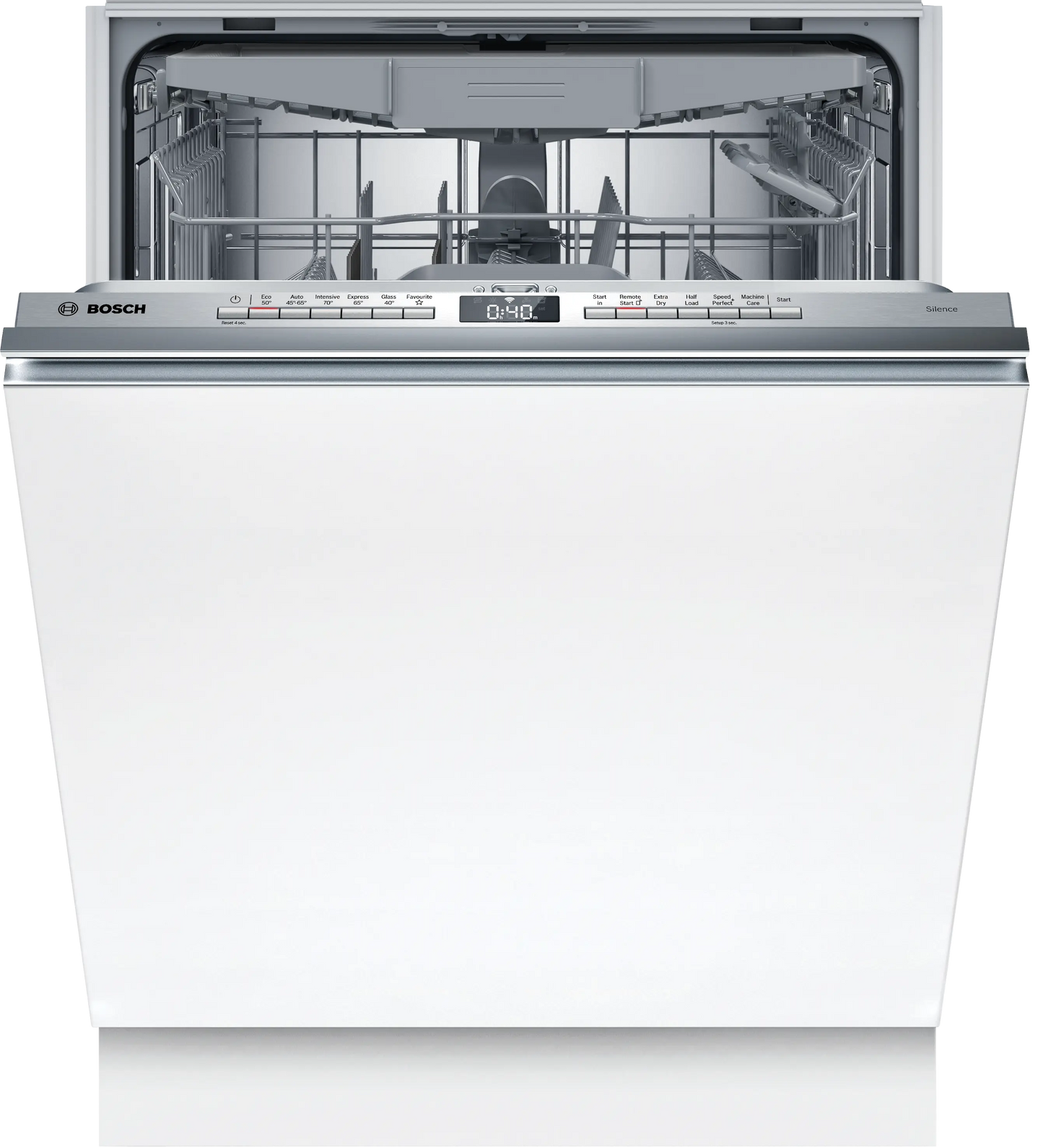 Bosch SMH4HVX00G Series 4, Fully-integrated dishwasher, 60 cm, Variable hinge