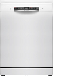 Bosch SMS6ZCW10G Series 6 Dishwasher, 14 Place Settings, White, B Rated