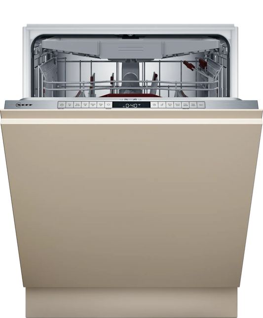 Neff S195HCX02G N50 Fully Integrated Dishwasher, 14 Place Settings, D Rated