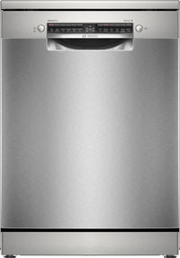 Bosch SMS4EKI06G Series 4 Dishwasher, 13 Place Settings, Silver, B Rated