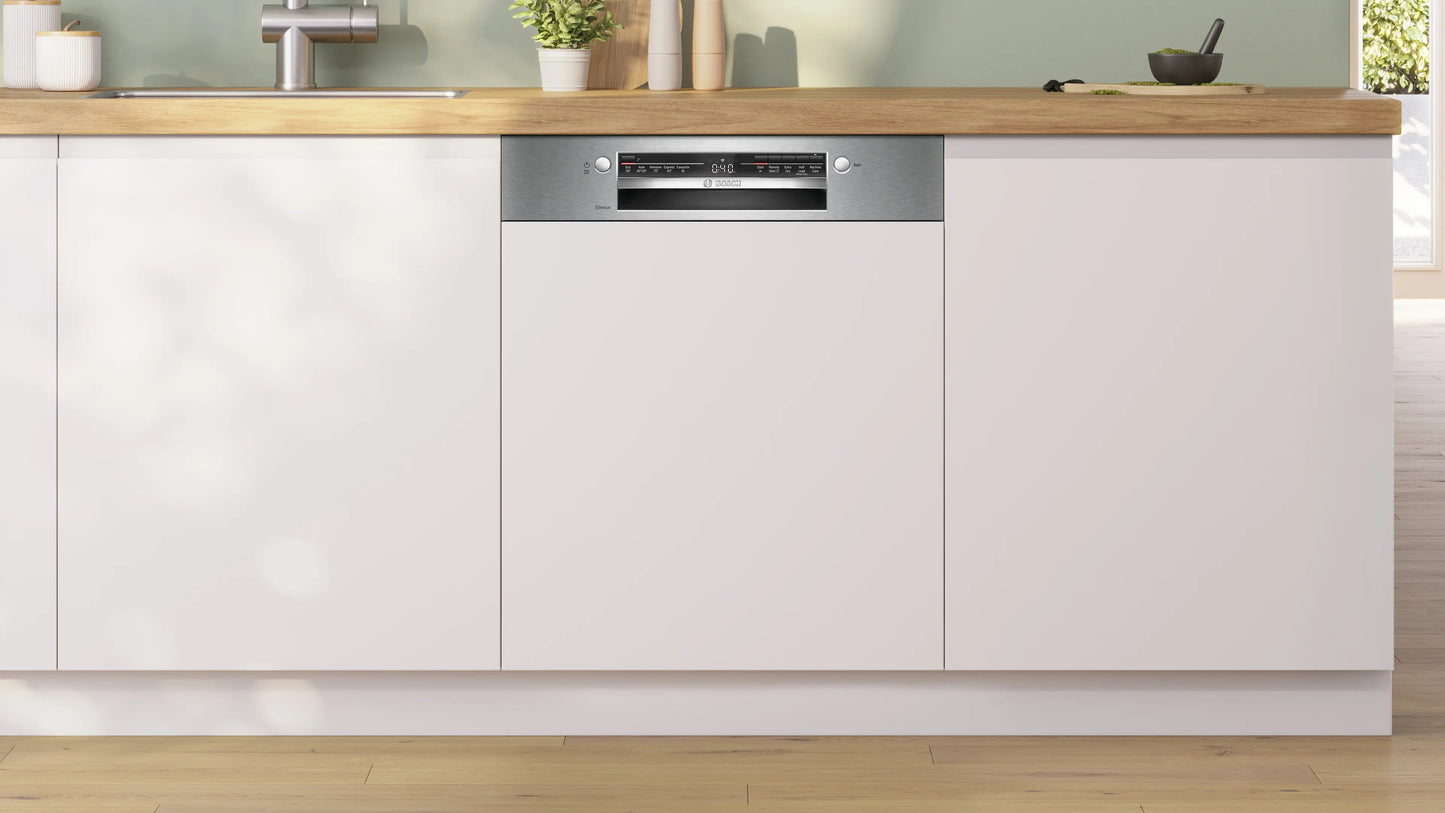 Bosch SMI2HTS02G Series 2 Semi Integrated Dishwasher, 13 Place Settings, D Rated