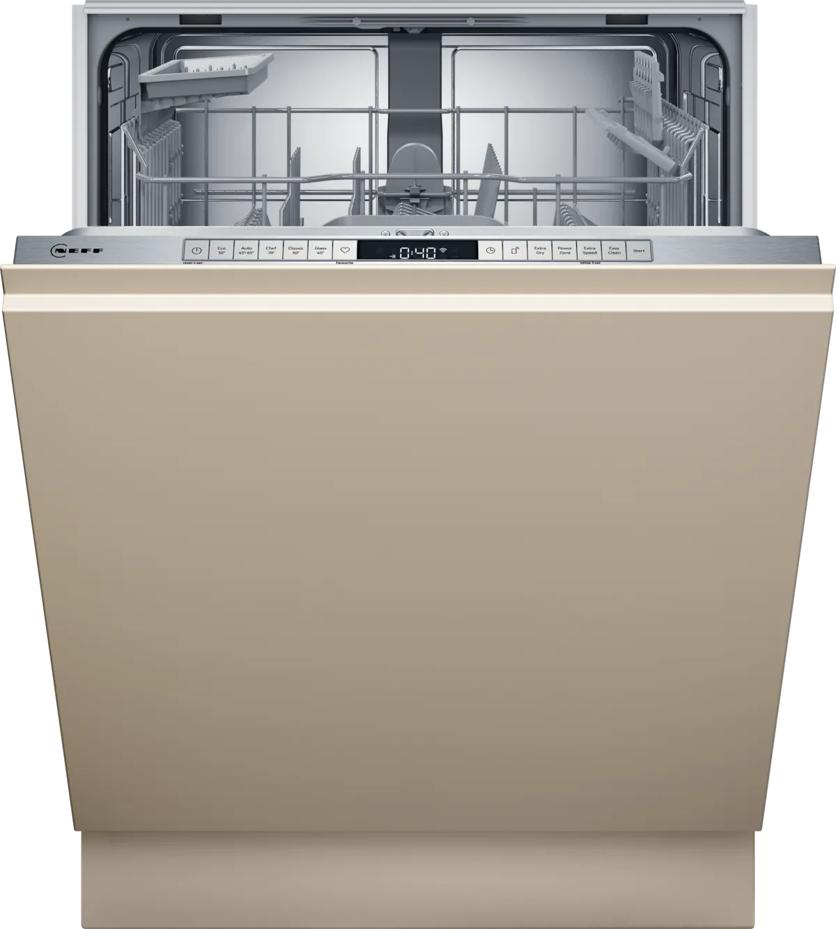 Neff S175HTX06G N50 Fully Integrated Dishwasher, 13 Place Settings, D Rated