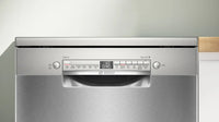 Bosch SMS2HVI67G Series 2 Dishwasher, 14 Place Settings, Silver, D Rated