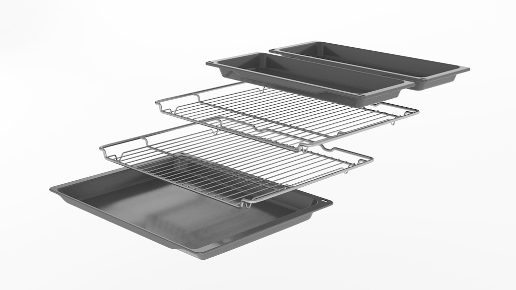 NBS533BS0B, Built-under double oven