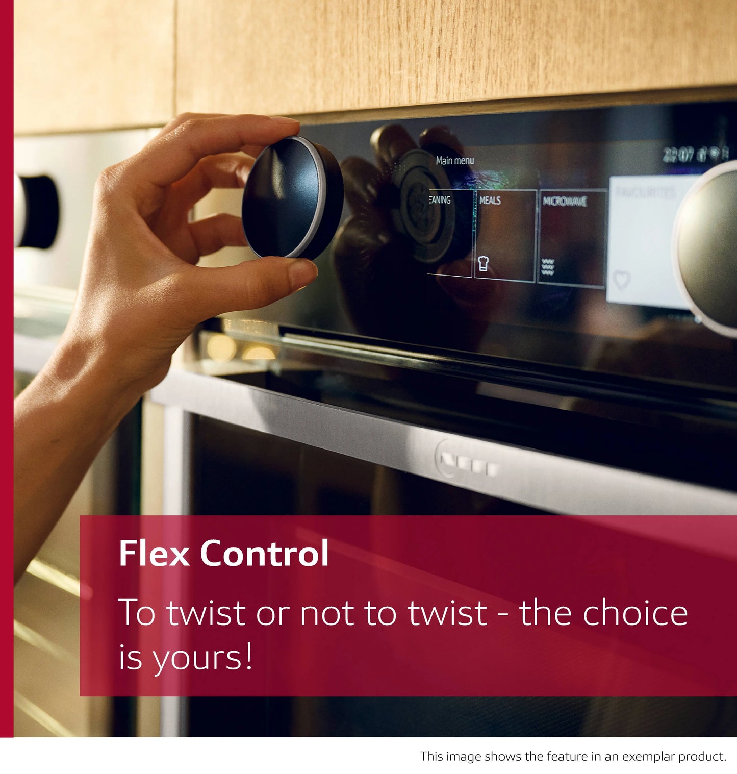 Neff C29MY7MY0 N90, Built-in compact oven with microwave function, 60 x 45 cm, Flex Design