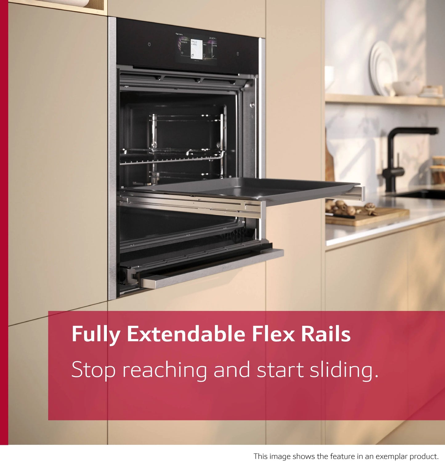 Neff B69VS7MY0A - Flex Design Built-in Single Oven with Steam Function - 60cm - A+ Energy