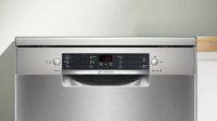Bosch SMS26AI08G Series 2 Dishwasher, 12 Place Settings, Stainless Steel, E Rated