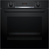 HQA534BB3B, Built-in oven with added steam function