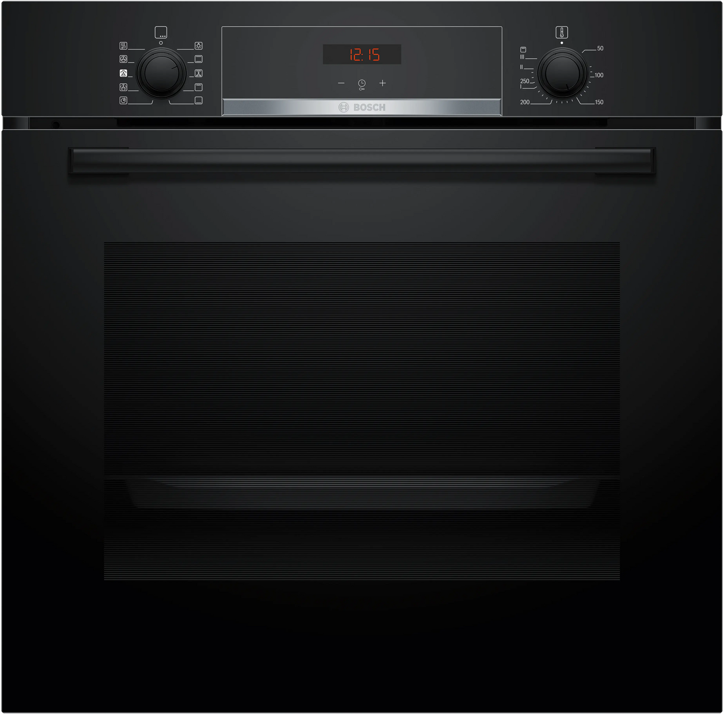 Bosch HQA534BB3B Series 4 Built-In Electric Single Oven, Black, A+ Rated