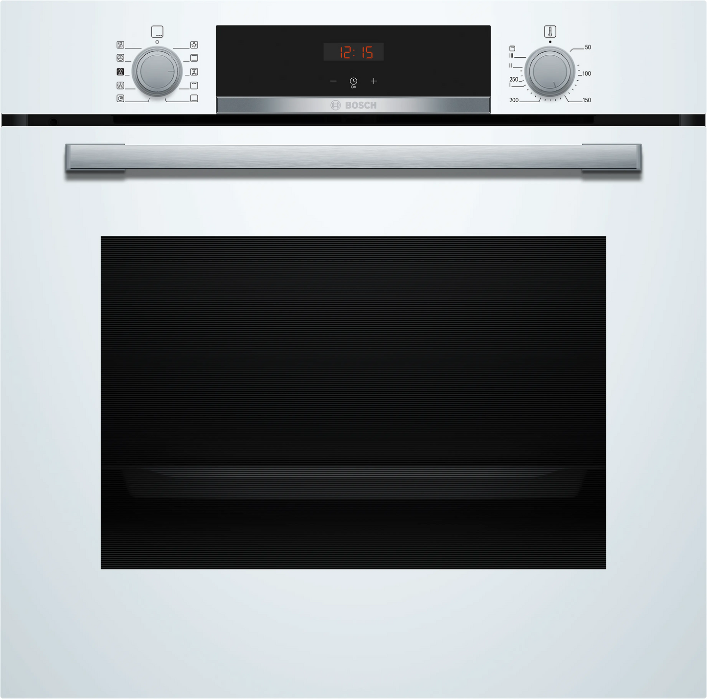 Bosch HQA534BW3B Series 4 Built-In Electric Single Oven, White, A+ Rated