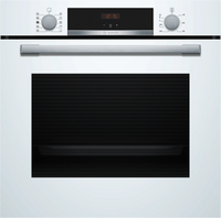 Bosch HQA534BW3B Series 4 Built-In Electric Single Oven, White, A+ Rated