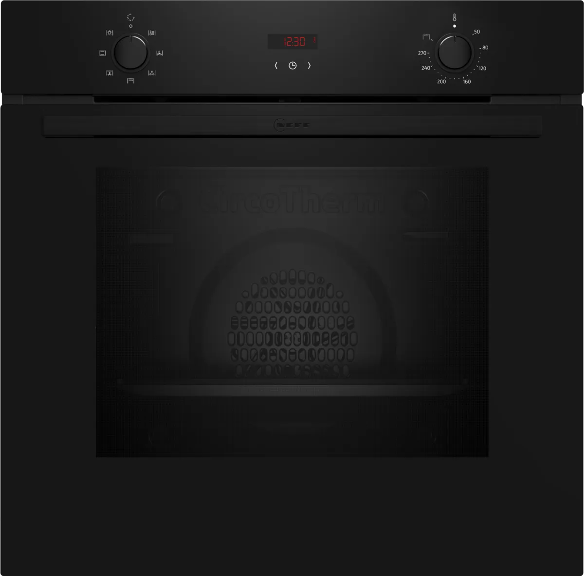 Neff B1DCC0AK3B N30 Built-In Electric Single Oven, Black, A+ Rated