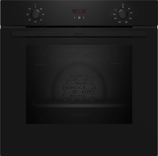 Neff B1DCC0AK3B N30 Built-In Electric Single Oven, Black, A+ Rated