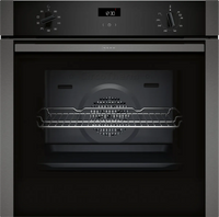Neff B1ACE4AG3B N50 Built-In Electric Single Oven, Graphite Grey, A+ Rated
