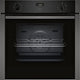 Neff B3ACE4AG3B N50 Built-In Electric Single Oven, Graphite, A+ Rated Slide and Hide