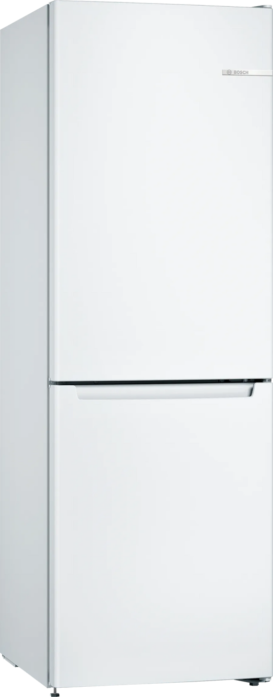 Bosch KGN33NWEBG Series 2 No Frost Fridge Freezer, 60/40, White, E Rated