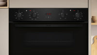 Neff U1DCC0AK3B N30 Built-In Electric Double Oven, Black, A Rated