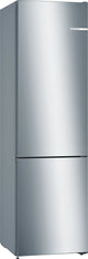 Bosch KGN392LEBG Series 4 Total No Frost Fridge Freezer, 70/30, Stainless Steel, E Rated