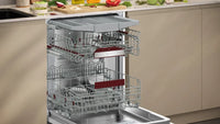 Neff S187ZCX03G N70 Fully Integrated Dishwasher, 14 Place Settings, B Rated