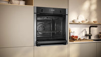 Neff B6ACH7AN7B N50 Built-In Electric Single Oven with Pyrolytic Cleaning, Stainless Steel, A+ Rated