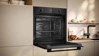 Neff B1DCC0AK3B N30 Built-In Electric Single Oven, Black, A+ Rated