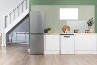 KGN34NLEAG, Free-standing fridge-freezer with freezer at bottom