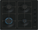 Bosch PBP6B6K60 Series 2 4 Burner Gas Hob, Black