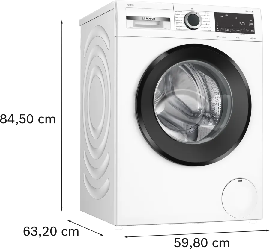 Bosch WGG254F1GB Series 6 Washing machine, front loader 10 kg max. 1400 rpm