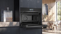 CS736G1B1, Built-in compact oven with steam function