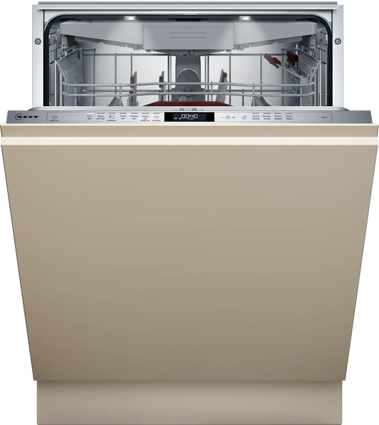 Neff S197YCX05G N70 Fully Integrated Dishwasher, 14 Place Settings, A Rated