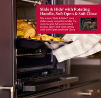 Neff B64CT73G0B N90 Slide & Hide Pyrolytic Multifunction Single Oven – GRAPHITE