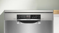 Bosch SMS6TCI02G Series 6 Dishwasher, 14 Place Settings, Stainless Steel, A Rated