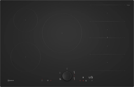 Neff T68NUV4A0 N90 80cm Induction Hob,Matt Black